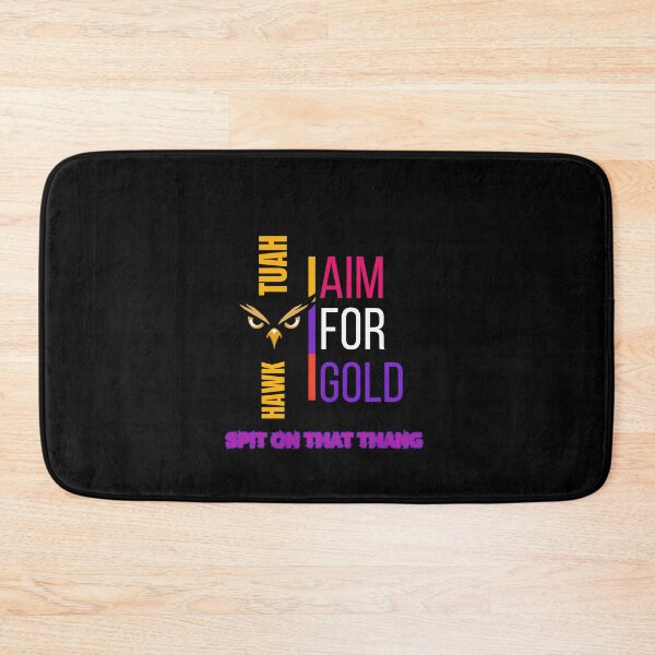 Item preview, Hawk Tuah Aim For Gold Design – Motivational Meme Artwork – Bold Hawk Eyes Graphic designed and sold by TOOBIC.