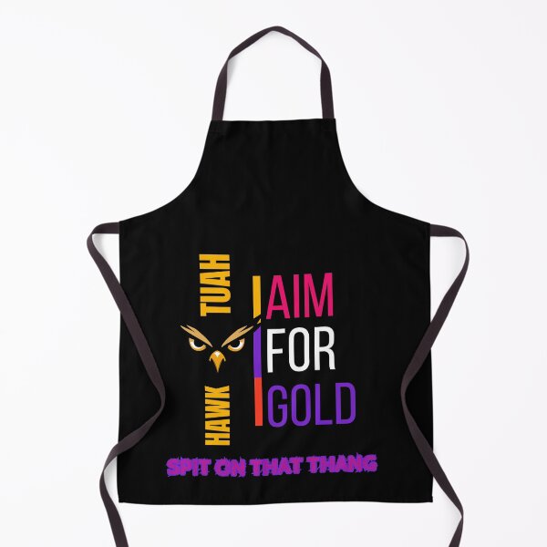 Item preview, Hawk Tuah Aim For Gold Design – Motivational Meme Artwork – Bold Hawk Eyes Graphic designed and sold by TOOBIC.