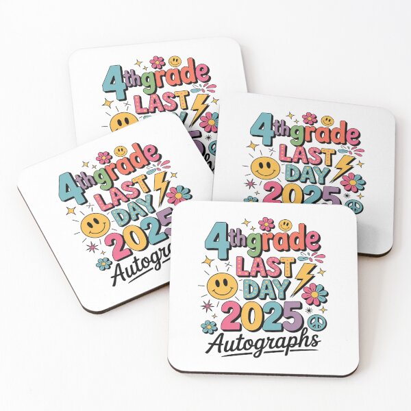 Item preview, Last Day Autographs 4th Grade Teachers 2024-2025  designed and sold by BeetleMalon.