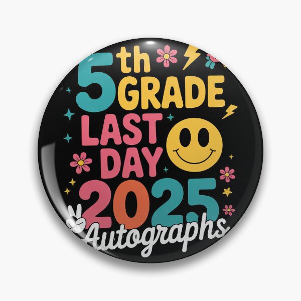 Item preview, Last Day Autographs 5th Grade Teachers 2024-2025  designed and sold by THagBlue.