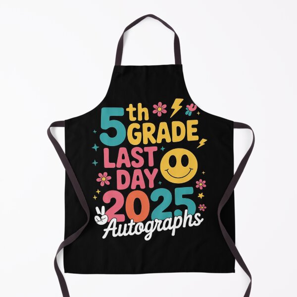 Item preview, Last Day Autographs 5th Grade Teachers 2024-2025  designed and sold by THagBlue.