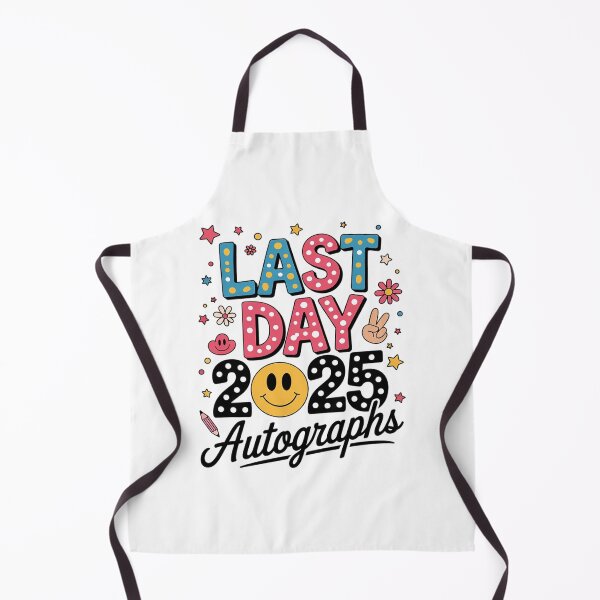 Item preview, Last Day Autographs 2025 Last Day of School Teacher Student 1 designed and sold by BeetleMalon.