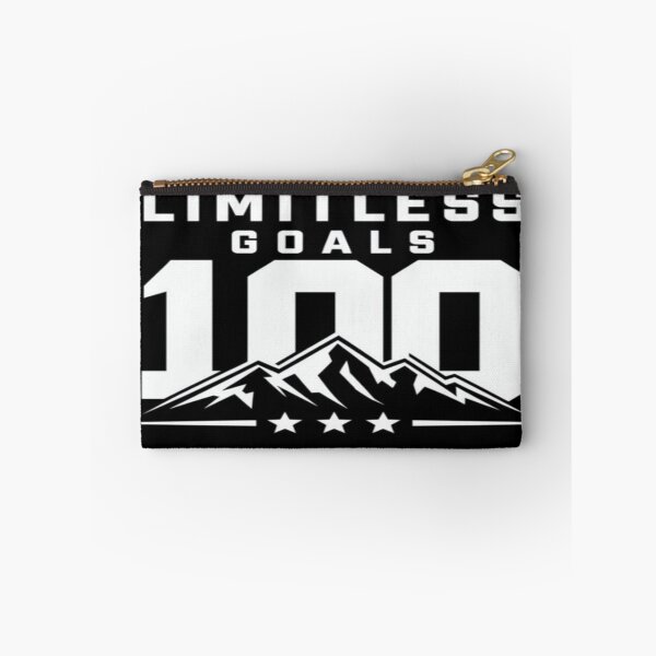 Item preview, Limitless Goals 100 | Motivational Mountain Design with Stars – Ambition, Achievement & Excellence designed and sold by Bright Nest Studio.
