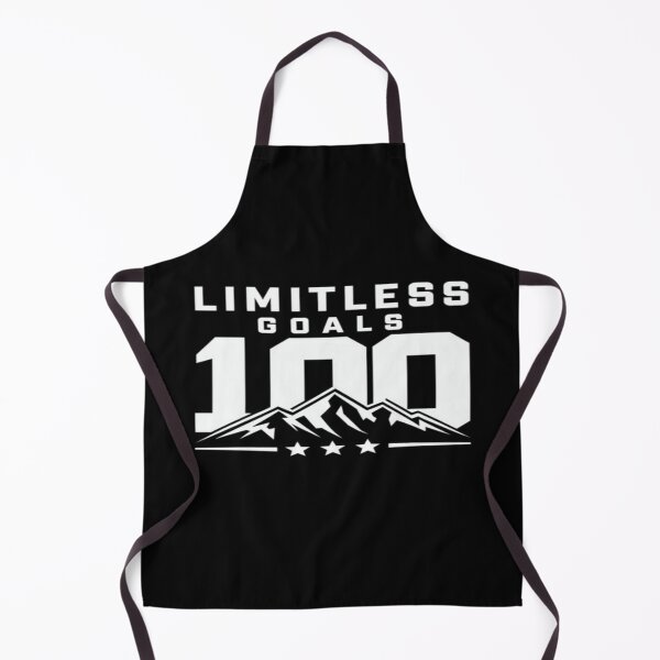 Item preview, Limitless Goals 100 | Motivational Mountain Design with Stars – Ambition, Achievement & Excellence designed and sold by Bright Nest Studio.