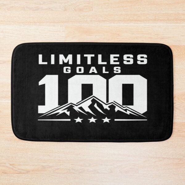 Item preview, Limitless Goals 100 | Motivational Mountain Design with Stars – Ambition, Achievement & Excellence designed and sold by Bright Nest Studio.