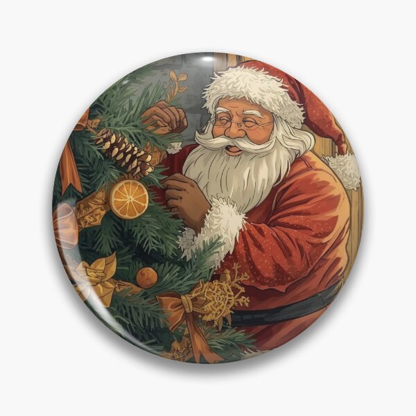 Item preview, Cottage Tree Santa – Handmade Holiday Cottagecore designed and sold by Deezyned.