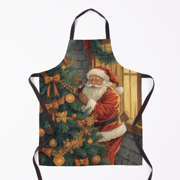Item preview, Cottage Tree Santa – Handmade Holiday Cottagecore designed and sold by Deezyned.