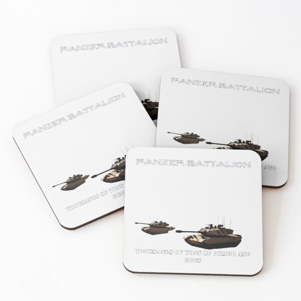 Item preview, Panzer Battalion: Modern Tank Armored Warfare designed and sold by GeoWhimsy Studio.