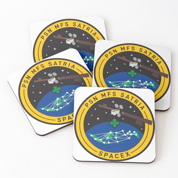 Item preview, SATRIA Communications Satellite Mission Patch designed and sold by CharlieDesings.