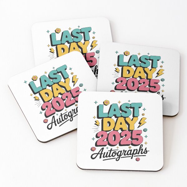 Item preview, Last Day Autographs Happy Last Day of School Graduation  designed and sold by BeetleMalon.