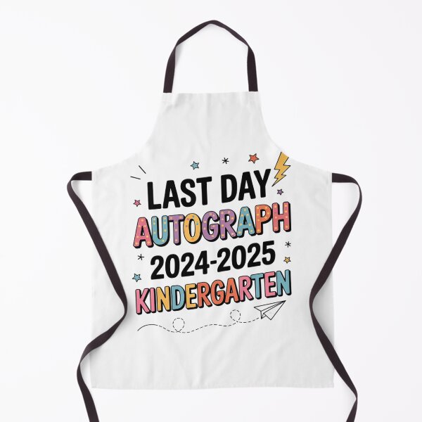Item preview, Last Day Autographs Kindergarten Graduation designed and sold by THagBlue.