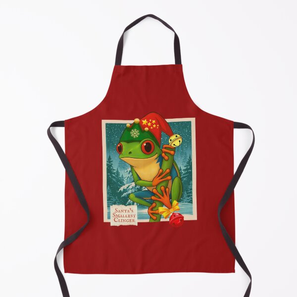Item preview, Santa's Smallest Clinger designed and sold by Pawethic Prints Studio.
