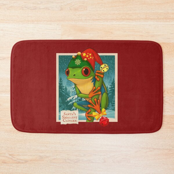 Item preview, Santa's Smallest Clinger designed and sold by Pawethic Prints Studio.