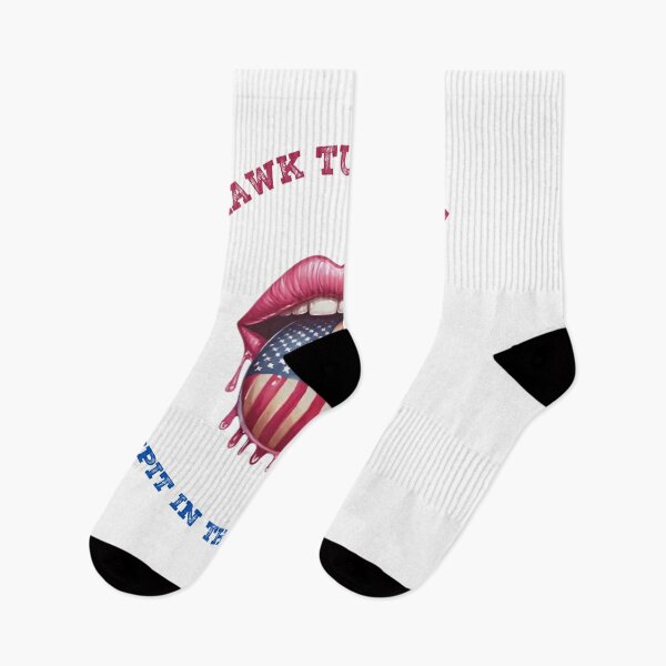Item preview, Hawk Tuah 2024 Lips Artwork – Spit In Thai Thang Meme – USA Flag Tongue Funny Design designed and sold by TOOBIC.