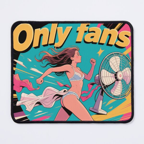 Item preview, Only fans. Fun pop art design. designed and sold by Planet Utoppia.