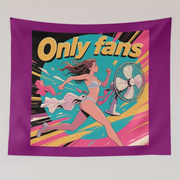 Item preview, Only fans. Fun pop art design. designed and sold by Planet Utoppia.