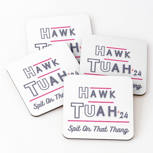 Item preview, Hawk Tuah 2024 Design – Spit On That Thang Typography Meme – Funny Viral Quote designed and sold by TOOBIC.
