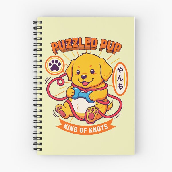 Item preview, Puzzled Pup King of Knots designed and sold by AwesomeBeyondLimits.