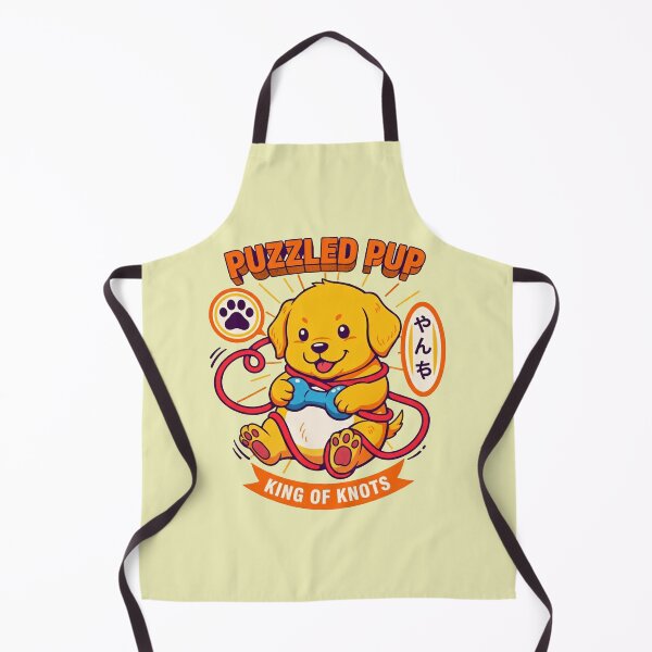 Item preview, Puzzled Pup King of Knots designed and sold by AwesomeBeyondLimits.