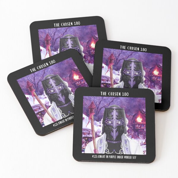 Item preview, The Chosen #125: Knight in Purple Under Winter Sky designed and sold by TheChosen180.