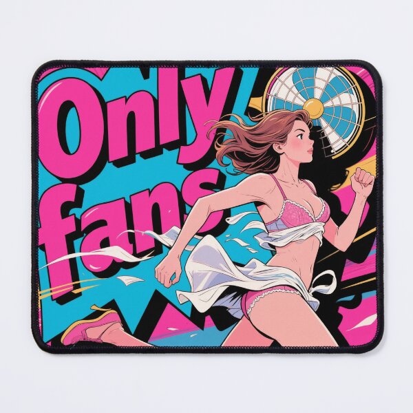 Item preview, Only fans. Fun pop art design. designed and sold by Planet Utoppia.