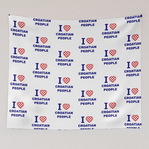 Item preview, I Love Croatian People designed and sold by Zamian86.