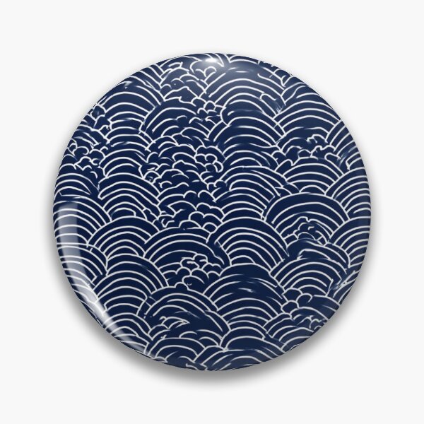 Item preview, Seigaiha Waves – Seamless Japanese Wave Pattern designed and sold by Digital Dreamtales.
