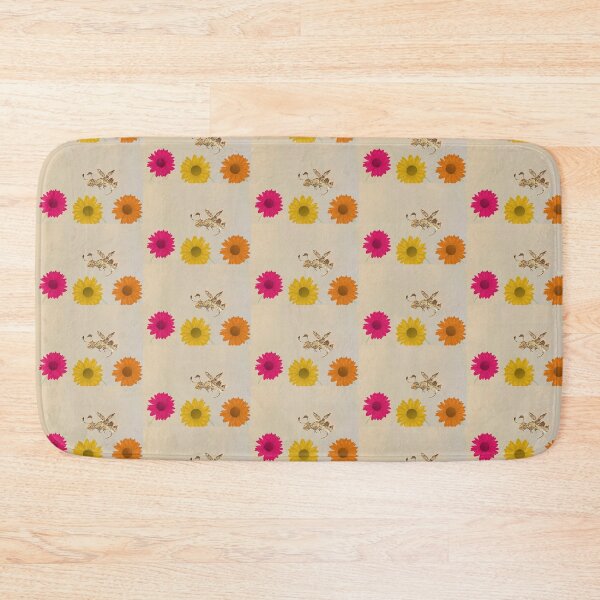 Item preview, Fantasy golden bee collecting nectar from flowers designed and sold by Enerjetal.