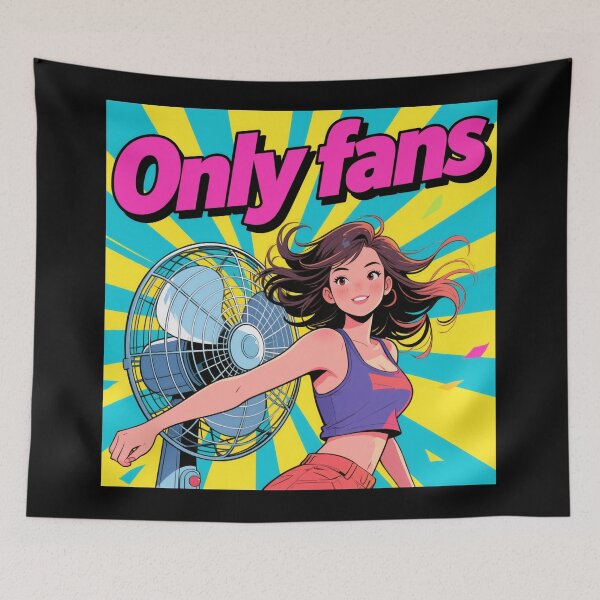 Item preview, Only fans. Fun pop art design. designed and sold by Planet Utoppia.