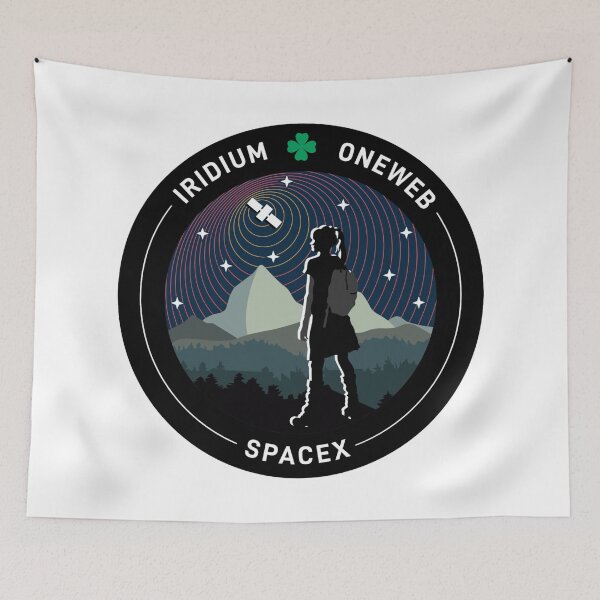 Item preview, Iridium/OneWeb Rideshare Mission Patch designed and sold by CharlieDesings.
