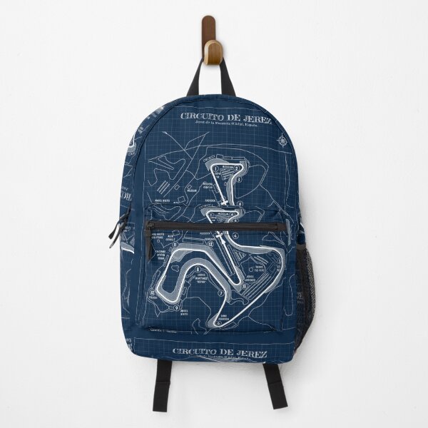 Item preview, Circuito de Jerez (Navy Blueprint) designed and sold by BGALAXY.