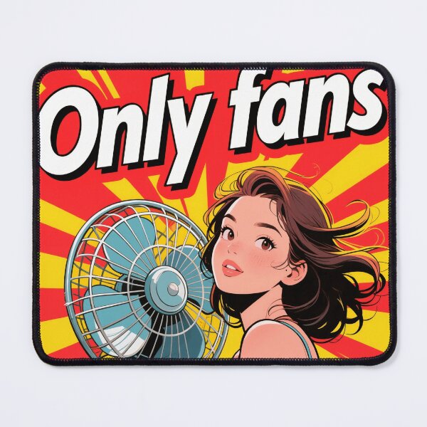 Item preview, Only fans. Fun pop art design. designed and sold by Planet Utoppia.
