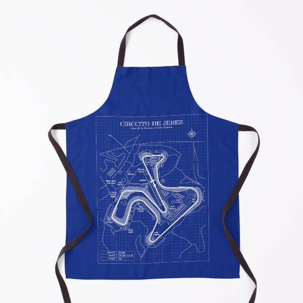 Item preview, Circuito de Jerez (Blueprint) designed and sold by BGALAXY.