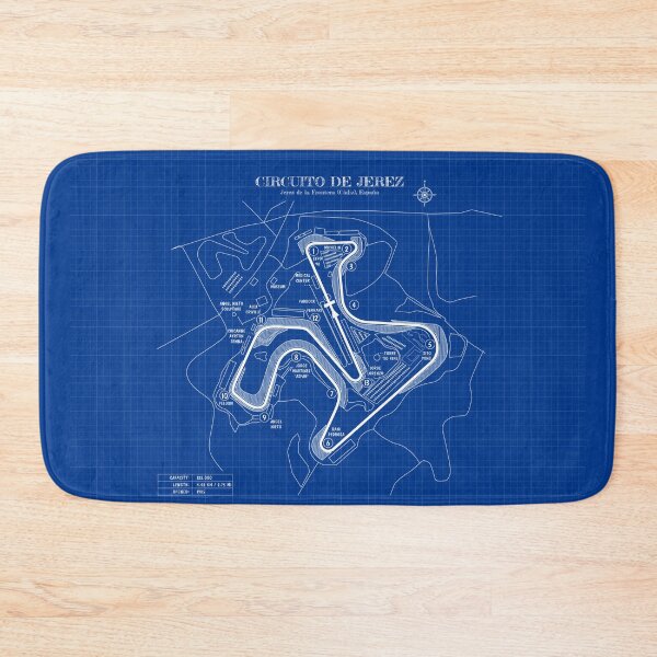 Item preview, Circuito de Jerez (Blueprint) designed and sold by BGALAXY.
