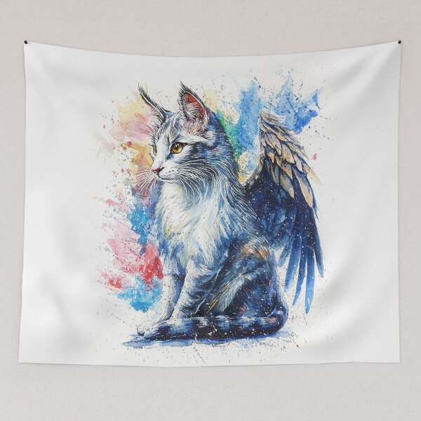Item preview, "Whispers of the Sky" - Watercolor Painting designed and sold by Kostart.