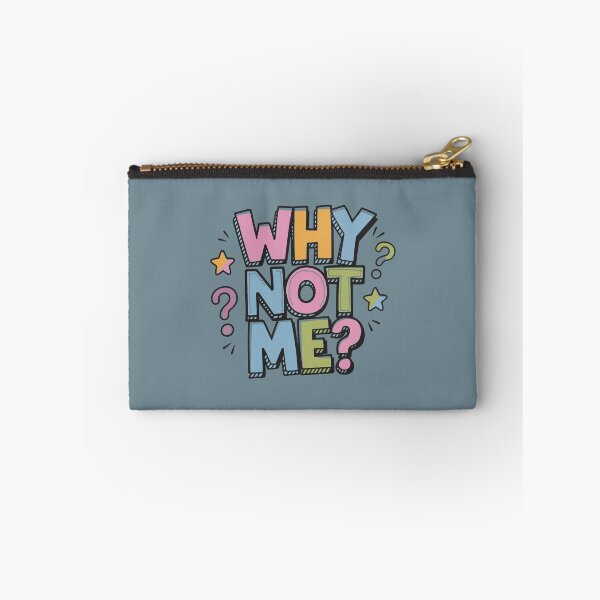 Item preview, Why Not Me Quote – Motivational Pastel Typography Design designed and sold by Rangmanch.