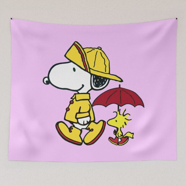 Item preview, yellow umbrella happy peanuts designed and sold by willie313.