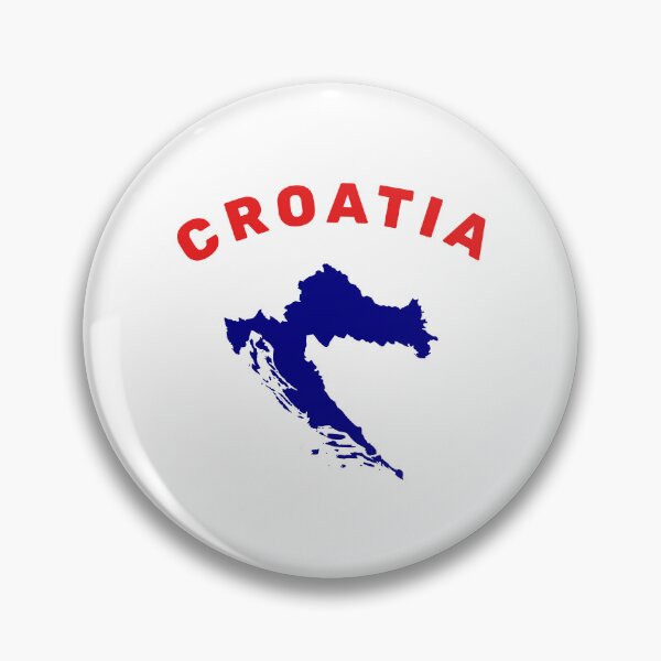 Item preview, Croatia Map designed and sold by Zamian86.