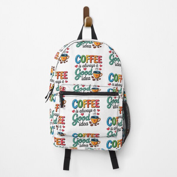 Item preview, Coffee Is Always a Good Idea – Bright Colorful Coffee Design designed and sold by Lulunza.