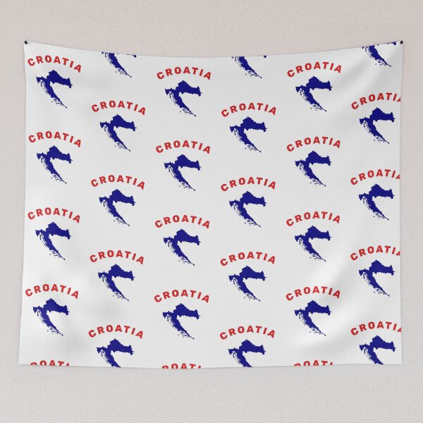 Item preview, Croatia Map designed and sold by Zamian86.