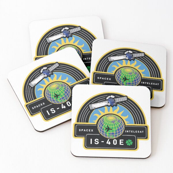 Item preview, SpaceX Intelsat IS-40e Mission Patch designed and sold by CharlieDesings.