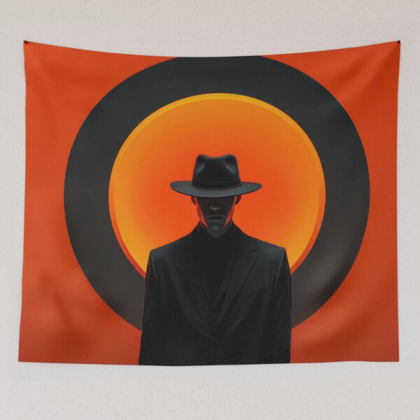 Item preview, Shadowy figure, bright backdrop designed and sold by anytka.
