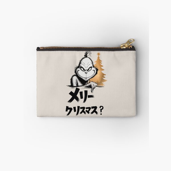 Item preview, Grumpy Christmas Character in Japanese Style - Merry Christmas Design designed and sold by charlypicazo.