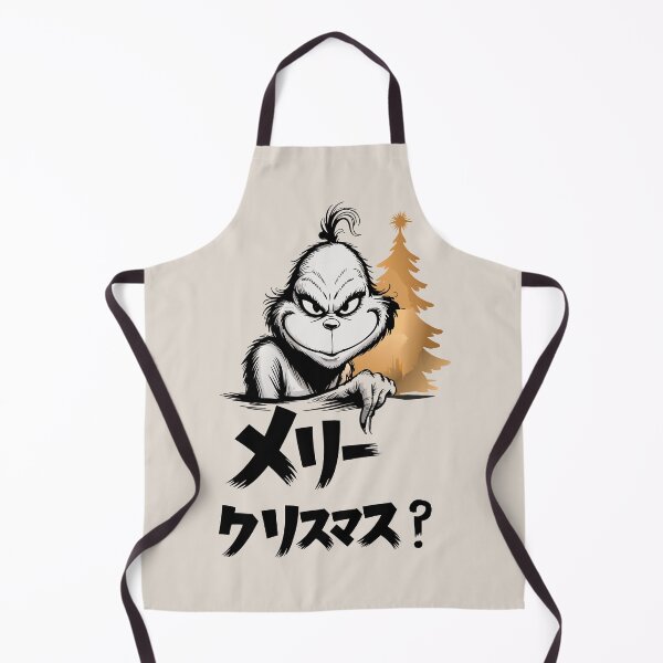 Item preview, Grumpy Christmas Character in Japanese Style - Merry Christmas Design designed and sold by charlypicazo.