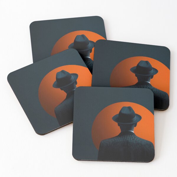 Item preview, Mysterious figure with skyline view designed and sold by anytka.