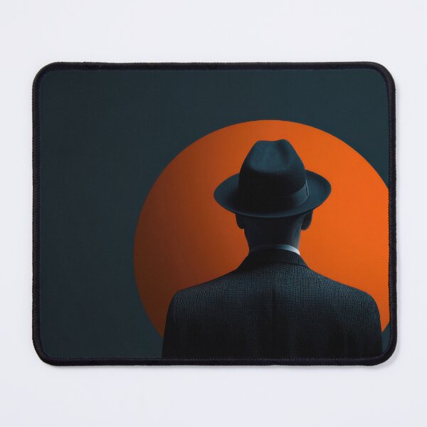Item preview, Mysterious figure with skyline view designed and sold by anytka.