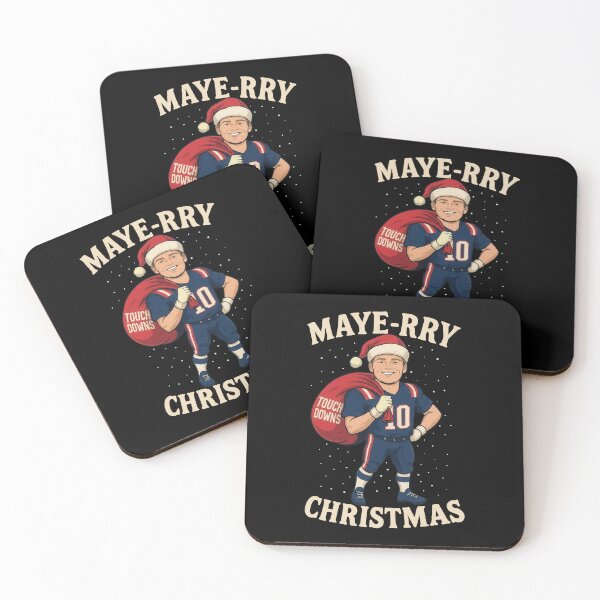 Item preview, Drake Maye Christmas Retro designed and sold by mcgary-haven.