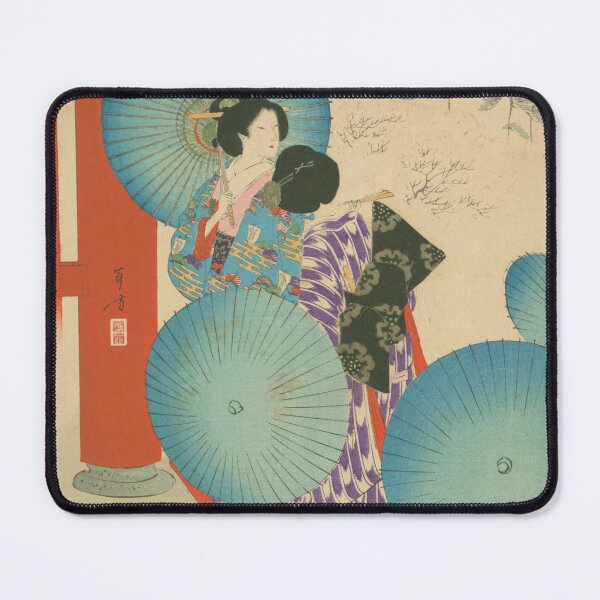 Item preview, Saishoku-Kenbi #06 – Ladies Under Blue Wagasa (Edo Elegance) designed and sold by Yohei-Studio.