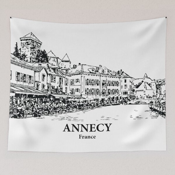 Item preview, Annecy - France designed and sold by Lakeric Cityscapes.