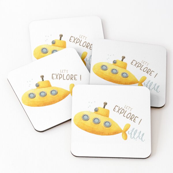 Item preview, Underwater travel. Yellow submarine Nursery. Deep Sea life  designed and sold by Milatoo.